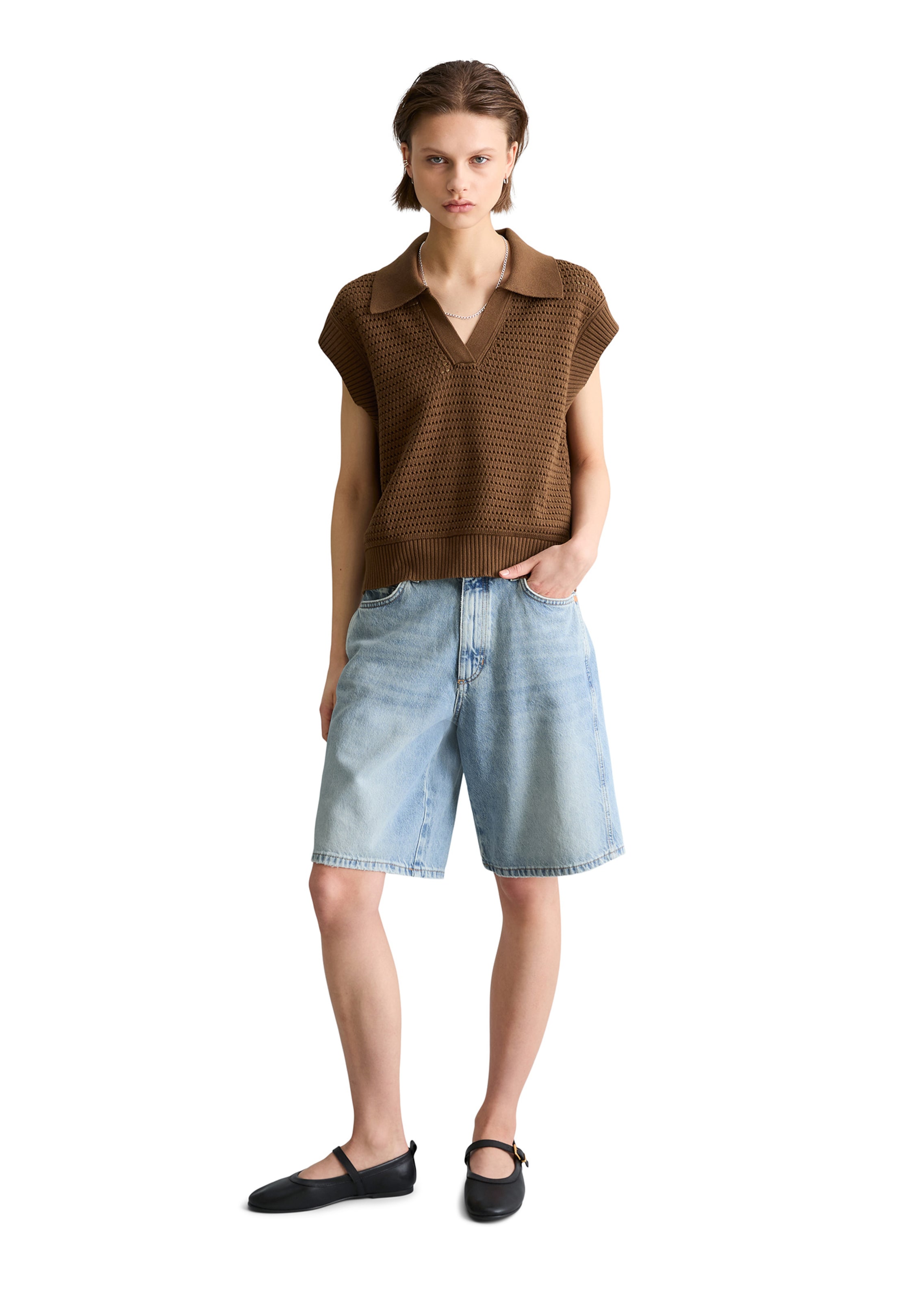 Marc O'Polo DENIM Trui in Bruin