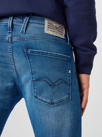 REPLAY Slimfit Jeans 'Anbass' in Blau