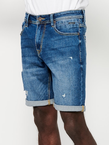 KOROSHI Regular Jeans i blå