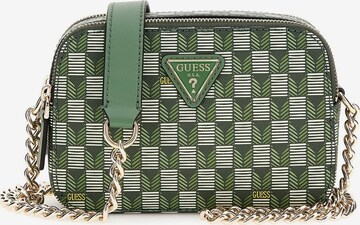 Borsa a tracolla 'Vikky' di GUESS in verde: frontale