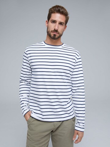 TRAPP Shirt 'Bendix' (GOTS) in Weiß: Vorderseite