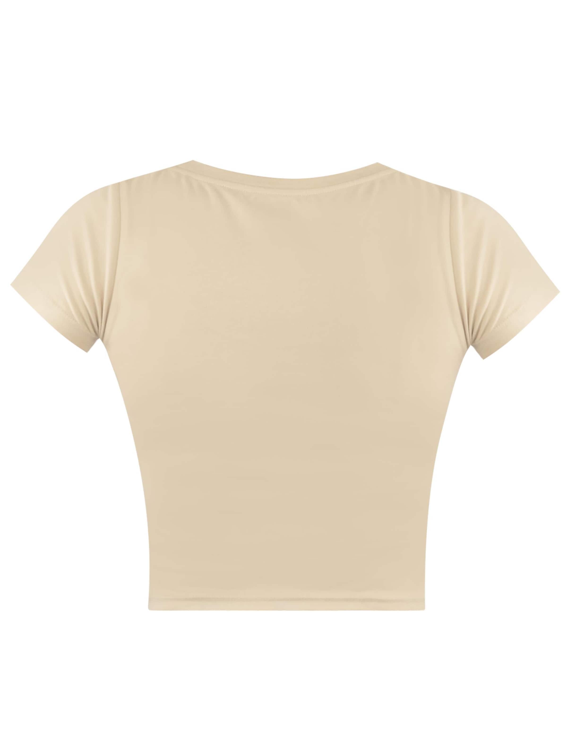 Janice - Camiseta ' Nantes ' en beige