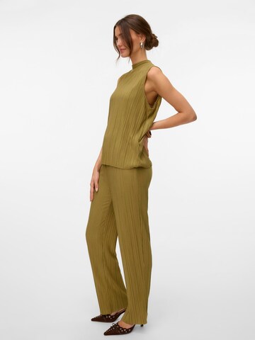 VERO MODA Regular Broek in Groen