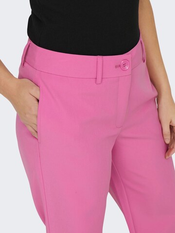 Regular Pantalon ONLY en rose