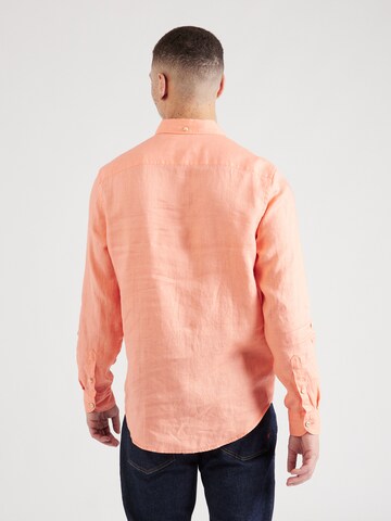 Coupe regular Chemise SCOTCH & SODA en orange