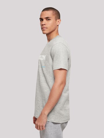 T-Shirt 'Harlem' F4NT4STIC en gris