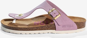 purpurinė Bayton Šlepetės per pirštą 'Mercure': priekis