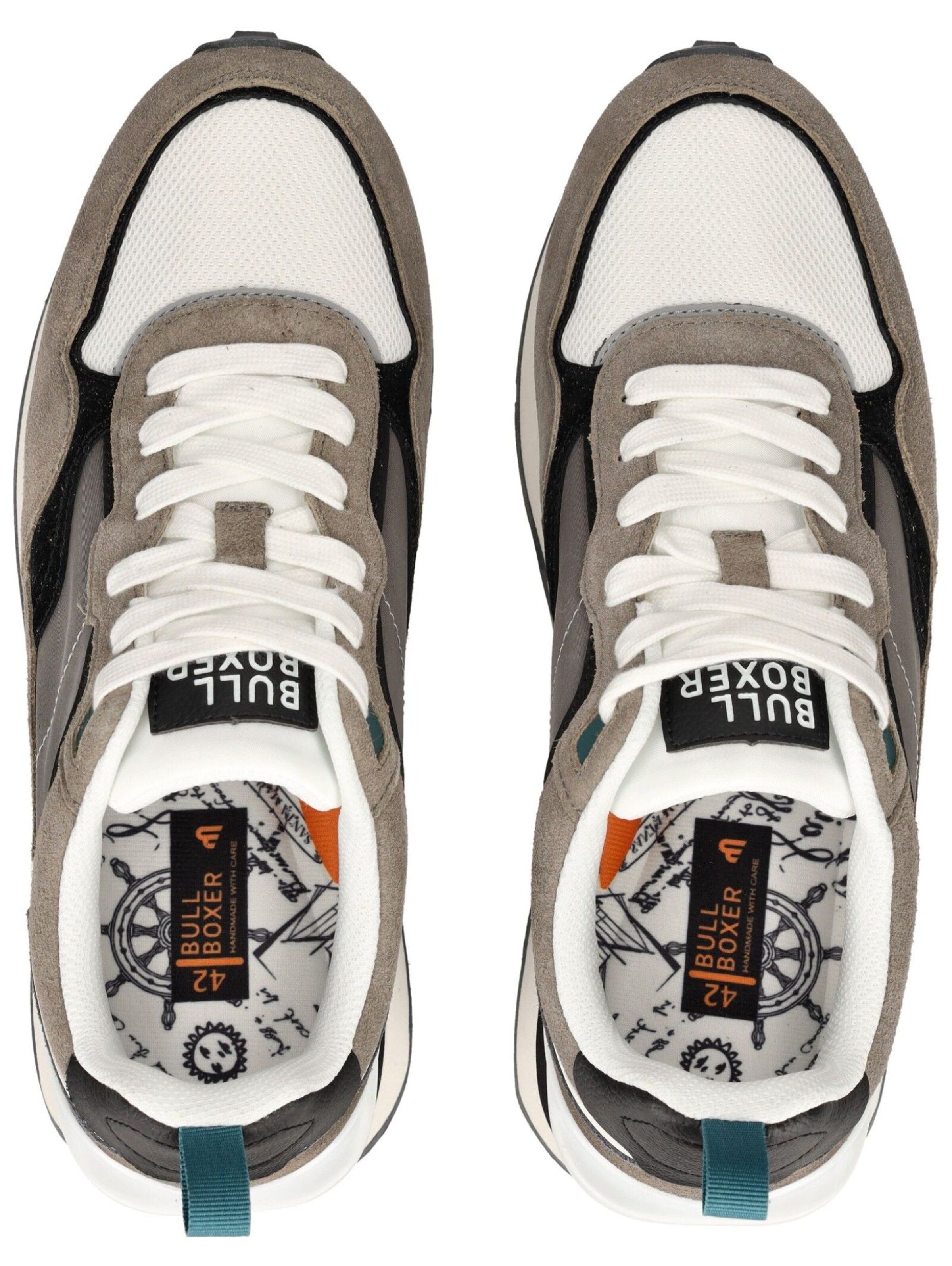 Baskets basses BULLBOXER en gris