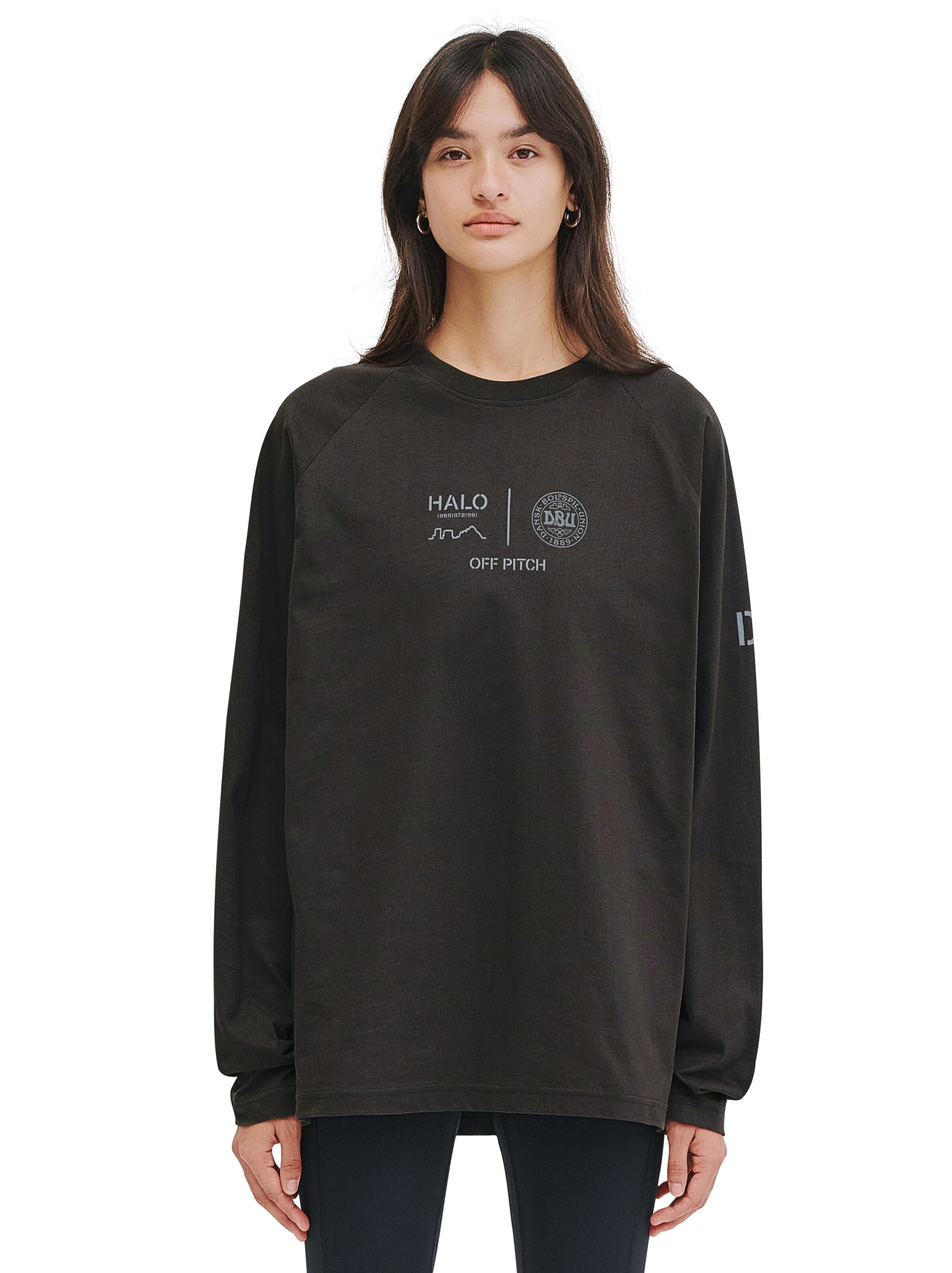 HALO Shirt 'HALO x DBU' in Grau