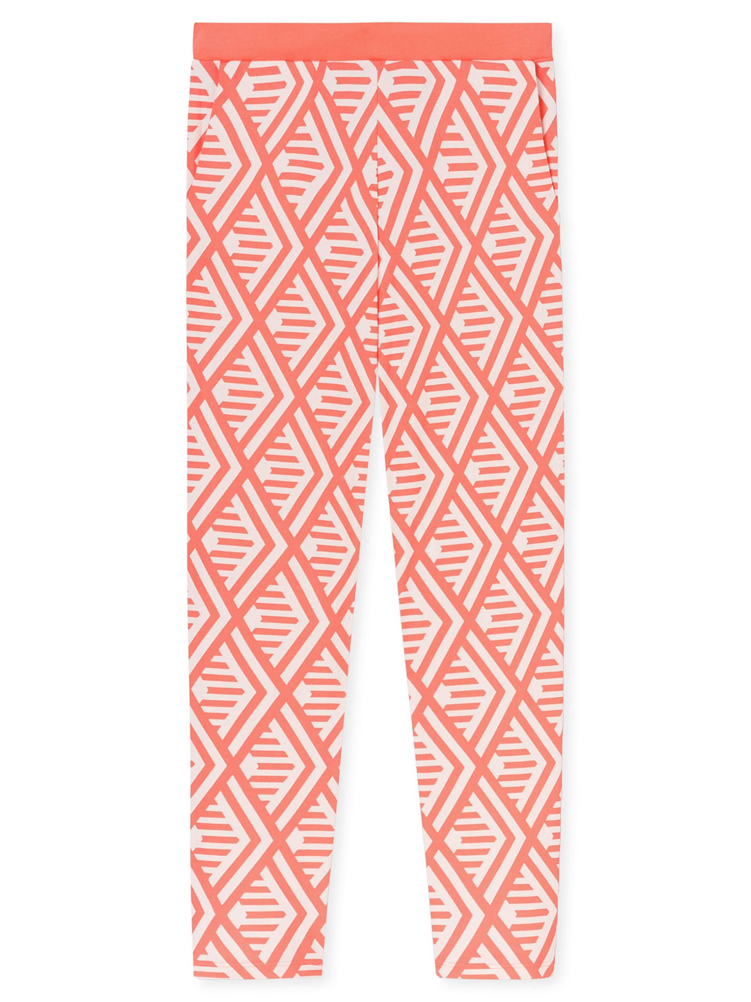 SCHIESSER Pajama 'Modern Nightwear' in Orange