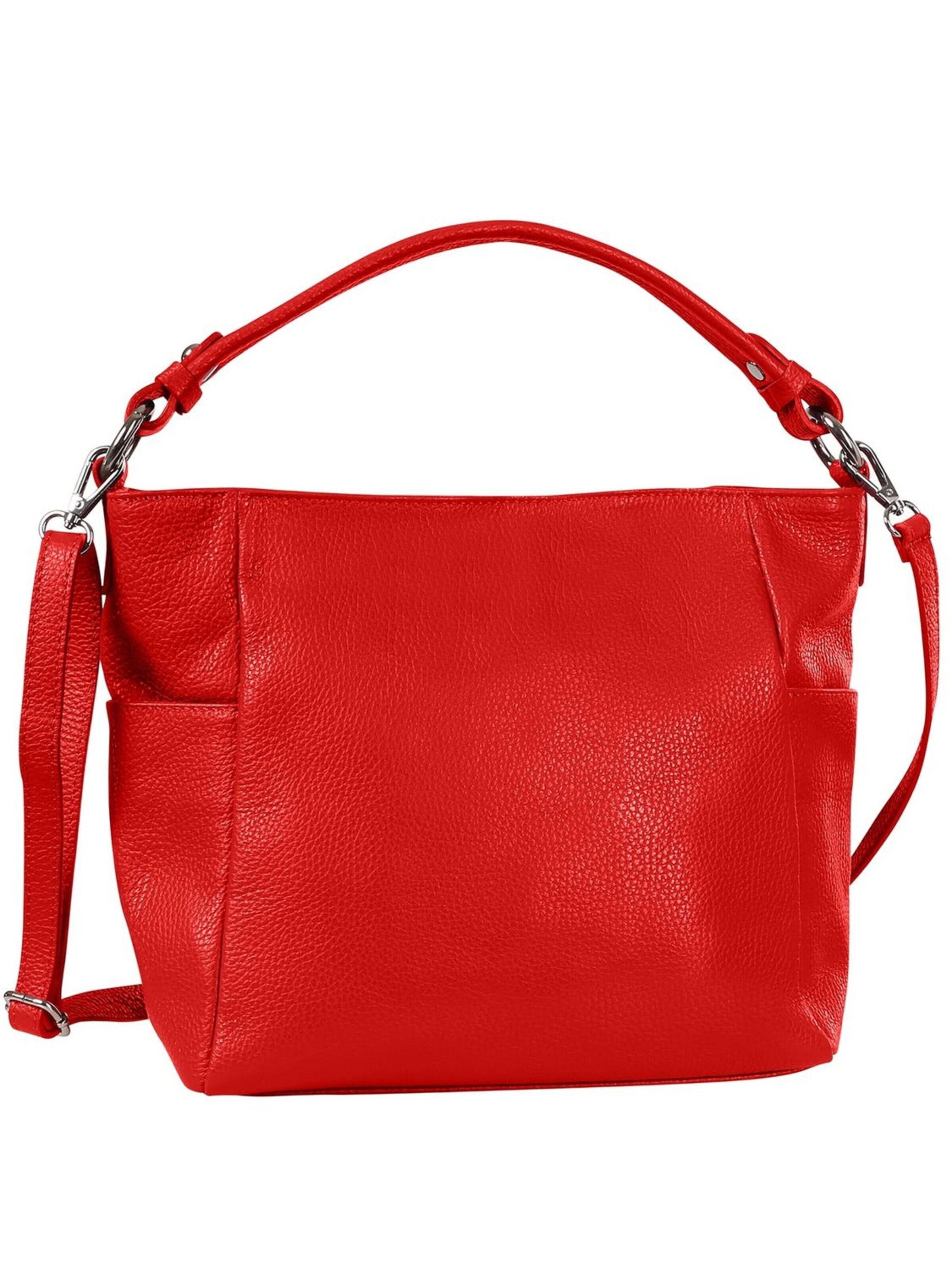 Toscanto - Bolso de hombro en rojo: frente