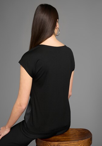 HECHTER PARIS Bluse in Schwarz