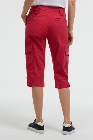 Soccx Regular Basic Skaterhose mit Beintaschen in Rot