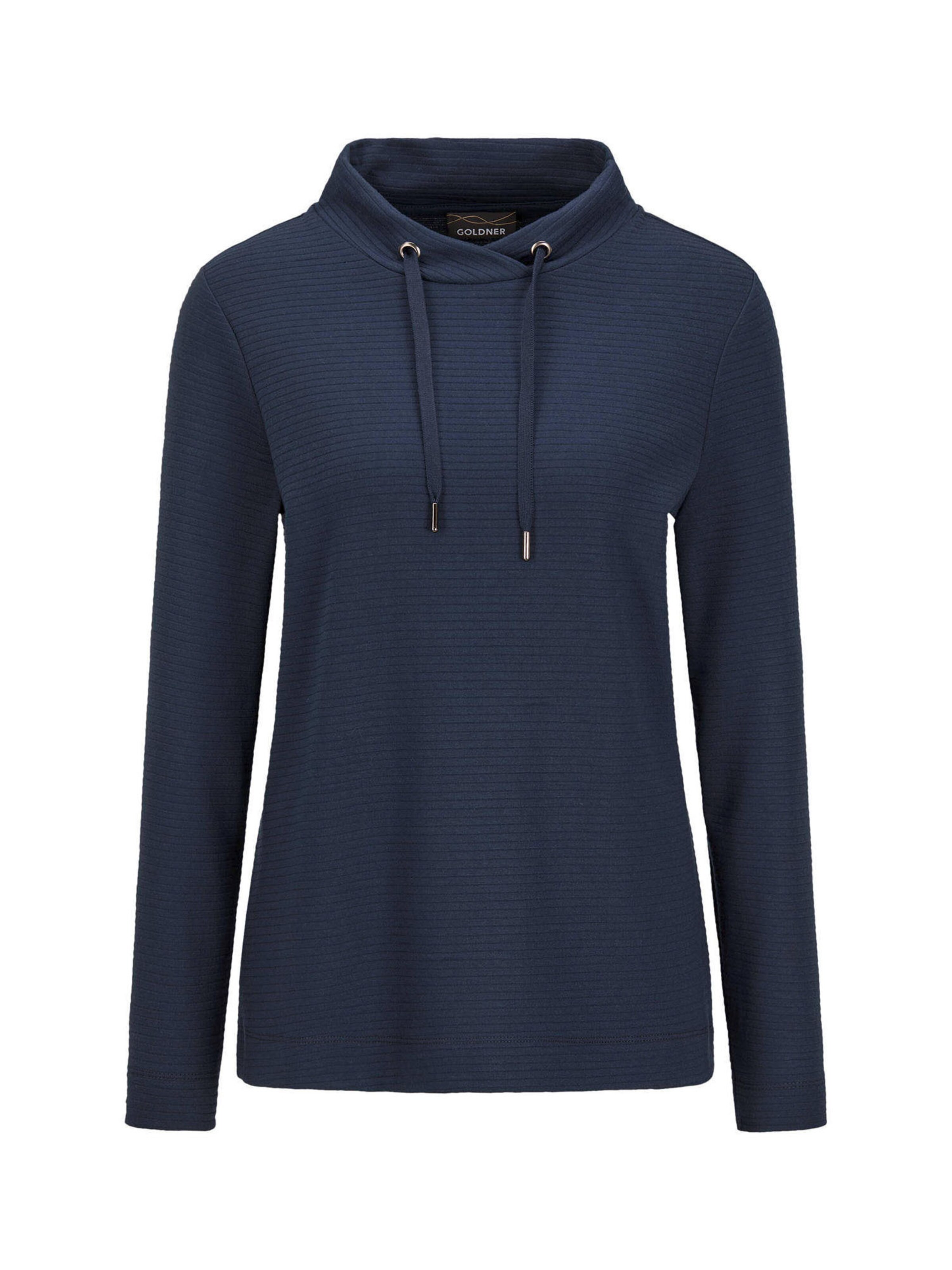 Goldner Sweatshirt in Blue: front