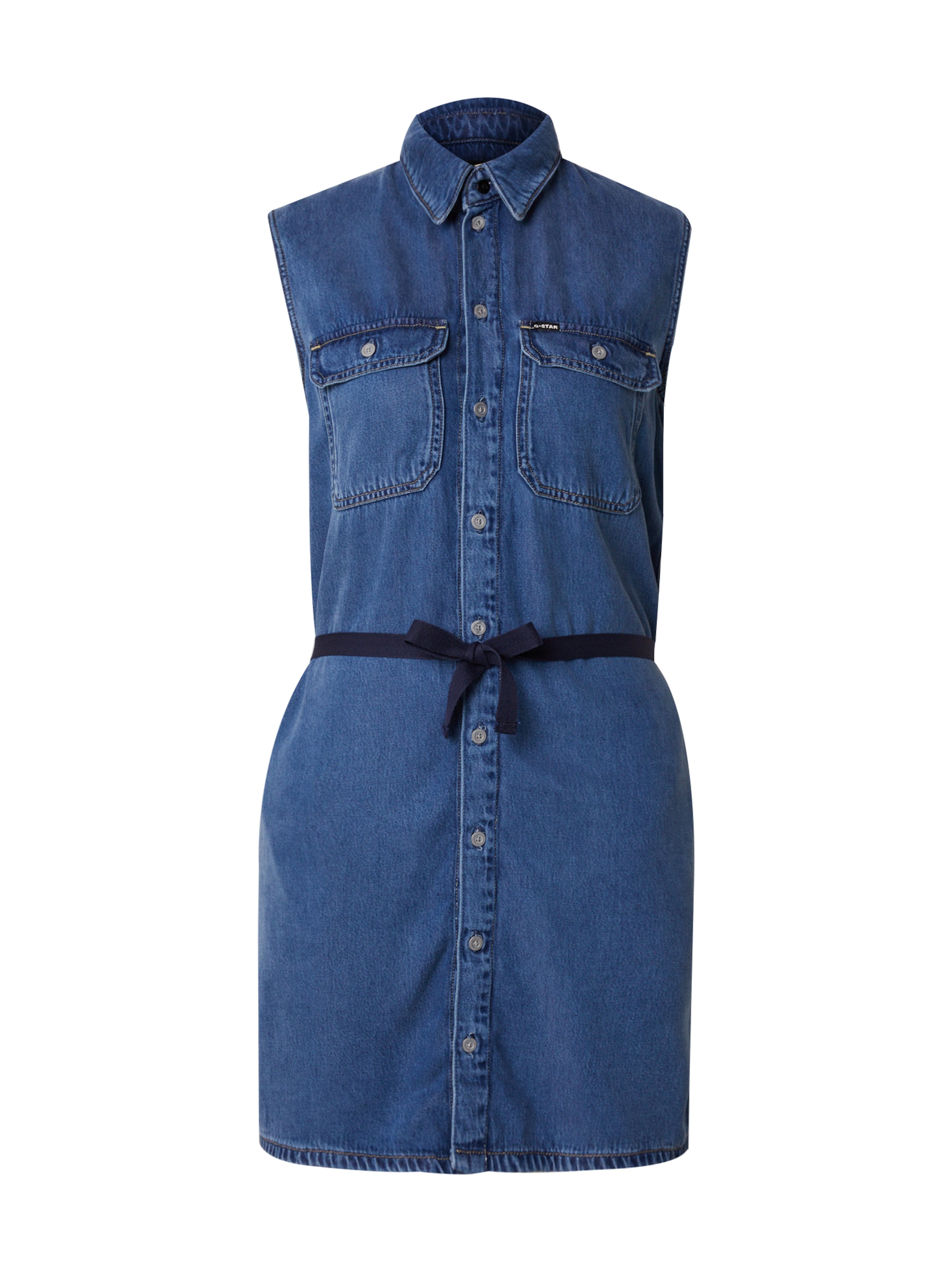 G-STAR Blusekjole i blå: forside