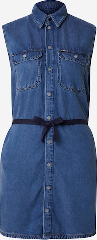 Robe-chemise G-STAR en bleu : devant