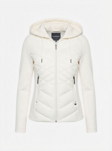 KOROSHI - Casaco meia-estação em branco