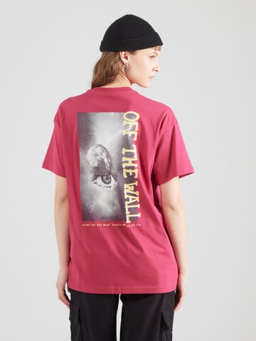 VANS Shirts 'NIGHT ORB' i rød: forside