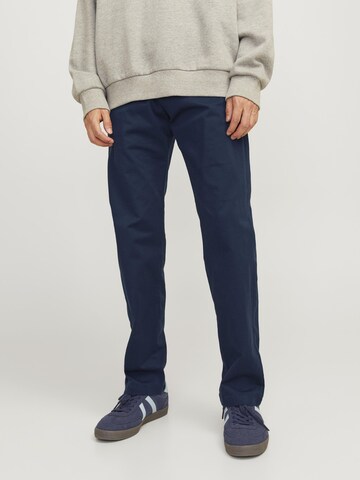 aprel Regular Pants in Blue: front