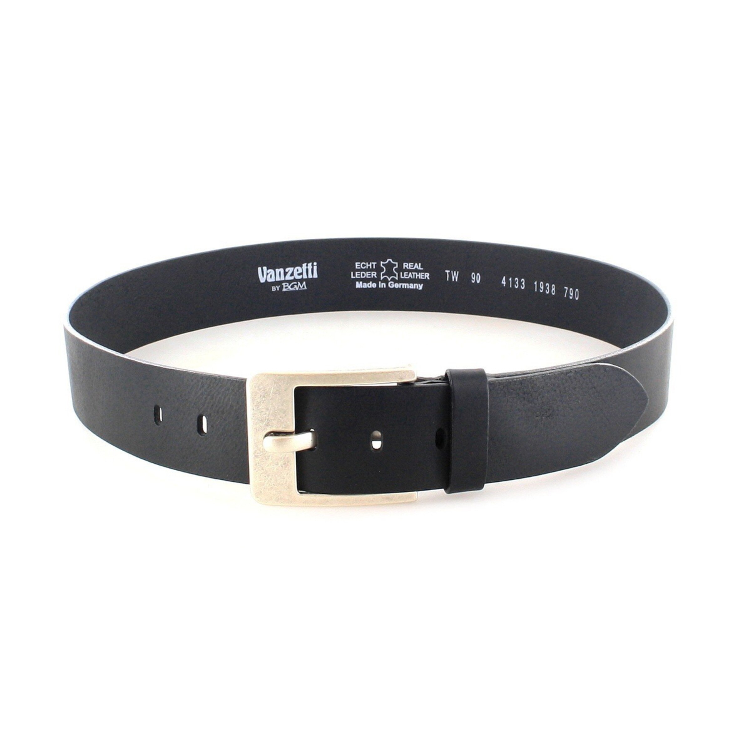 VANZETTI Ζώνη σε μαύρο