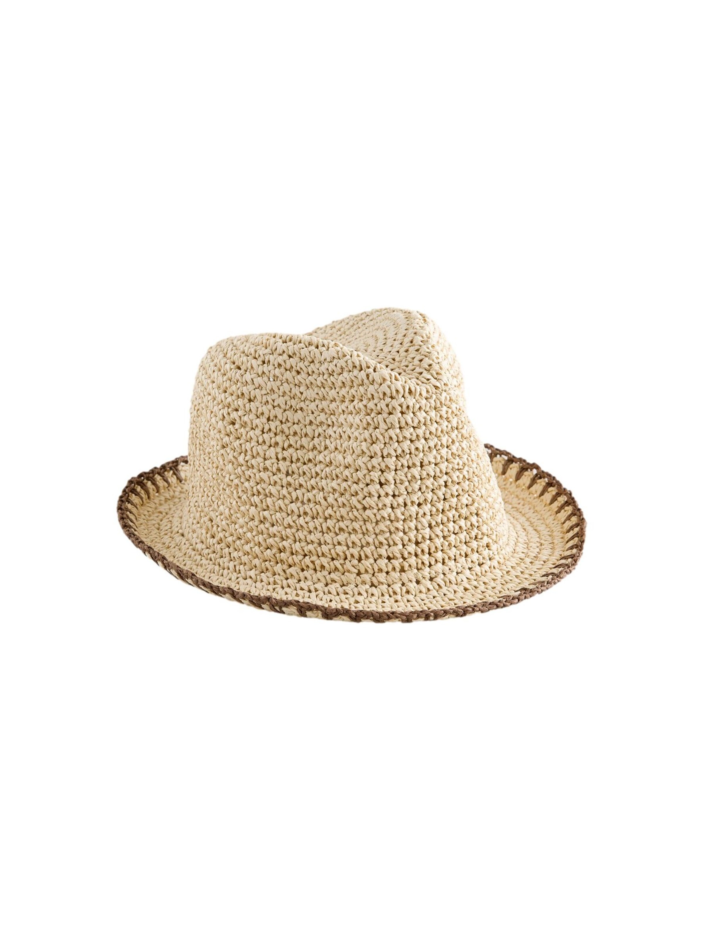 Chapeau Next en beige : devant