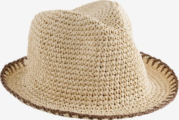 Chapeau Next en beige : devant