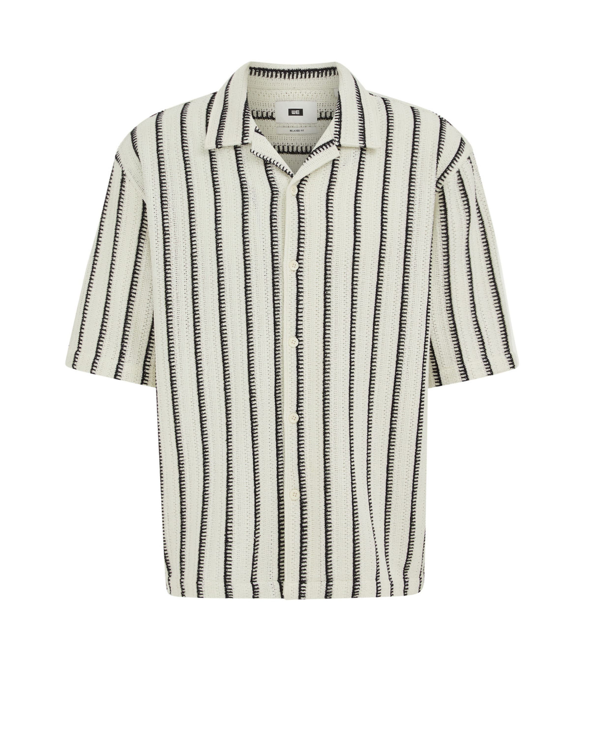 WE Fashion Comfort fit Srajca | bež barva: sprednja stran