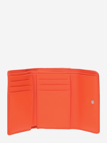 Calvin Klein Wallet 'Trifold XS' in Orange