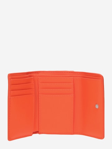 Portamonete 'Trifold XS' di Calvin Klein in arancione
