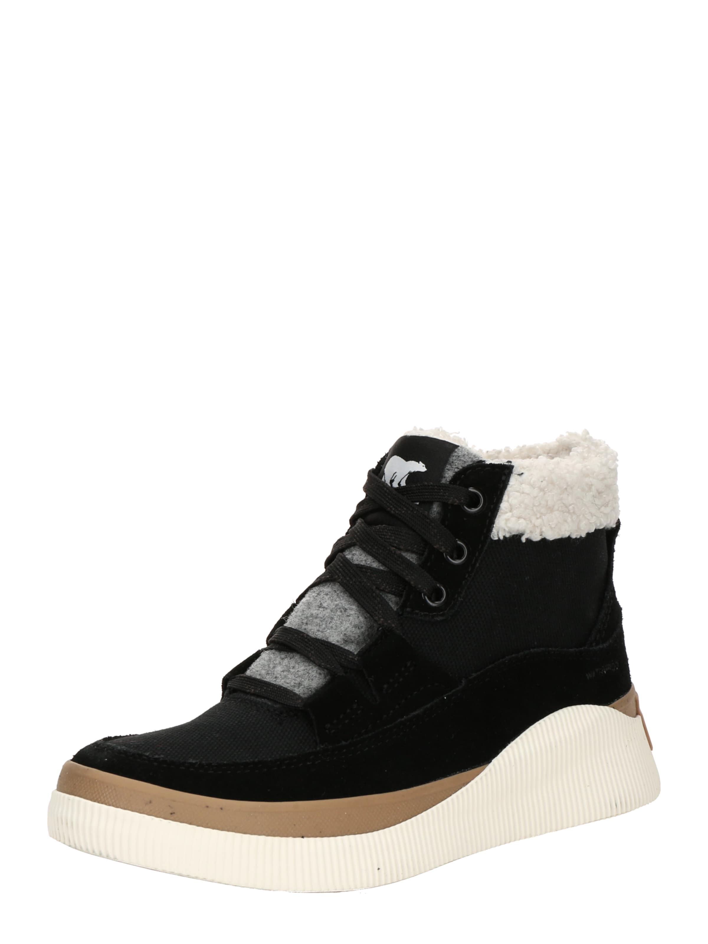 SOREL Snørestøvletter 'Out N About IV' i sort: forside