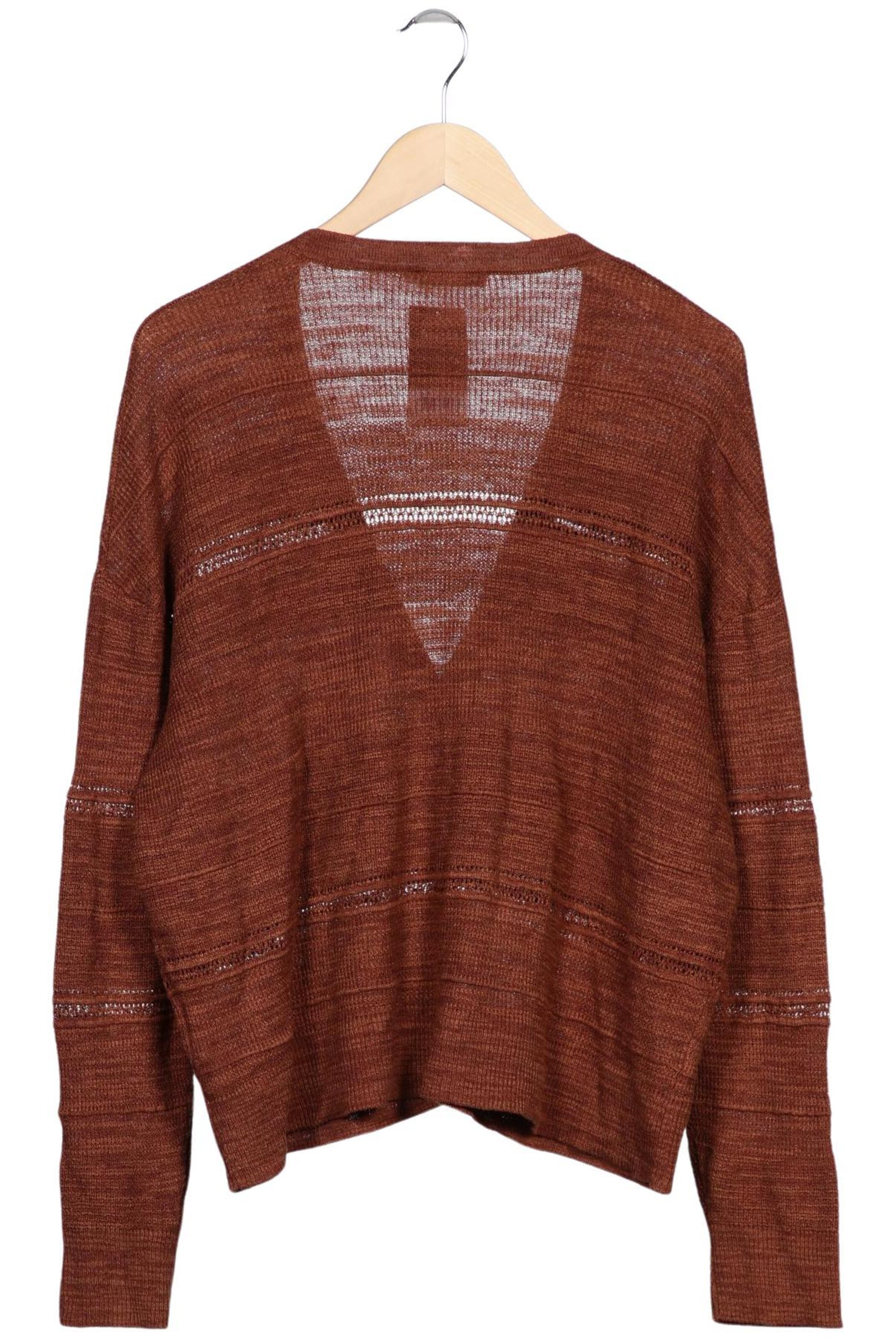 hessnatur Sweater & Cardigan in L in Brown