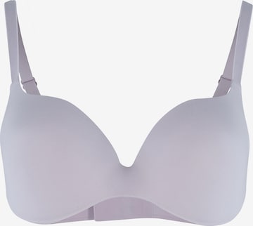 Royal Lounge Intimates Bra in Purple: front