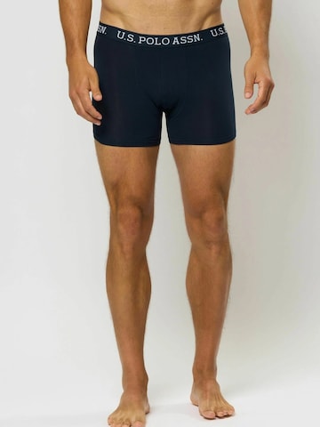 U.S. POLO ASSN. Boxershorts 'Willy' in Blauw: voorkant