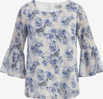 Usha Blouse in Blauw: voorkant