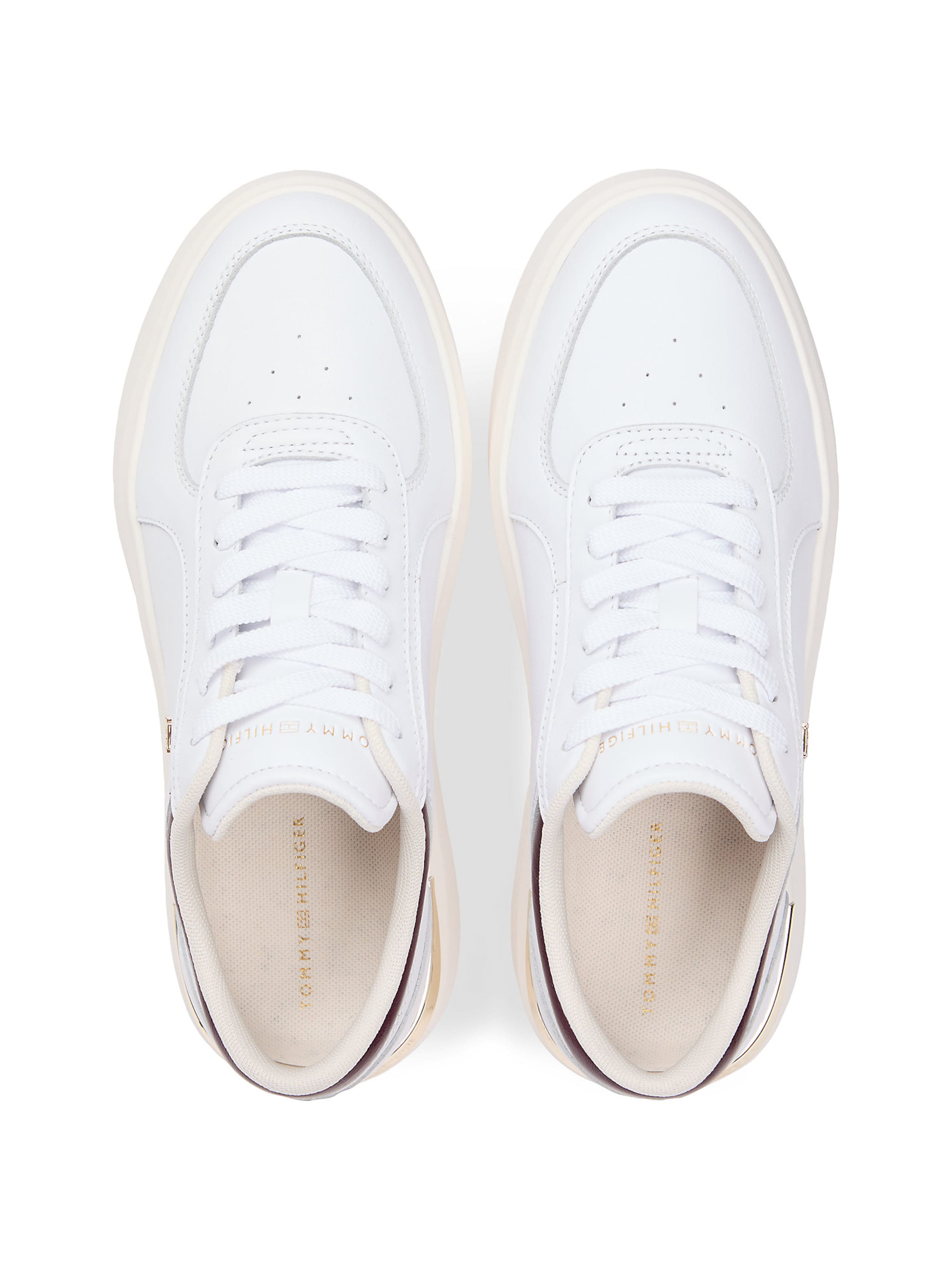 TOMMY HILFIGER Platform trainers in White
