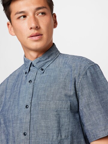 Coupe regular Chemise 'CHAMBRAY' Banana Republic en bleu