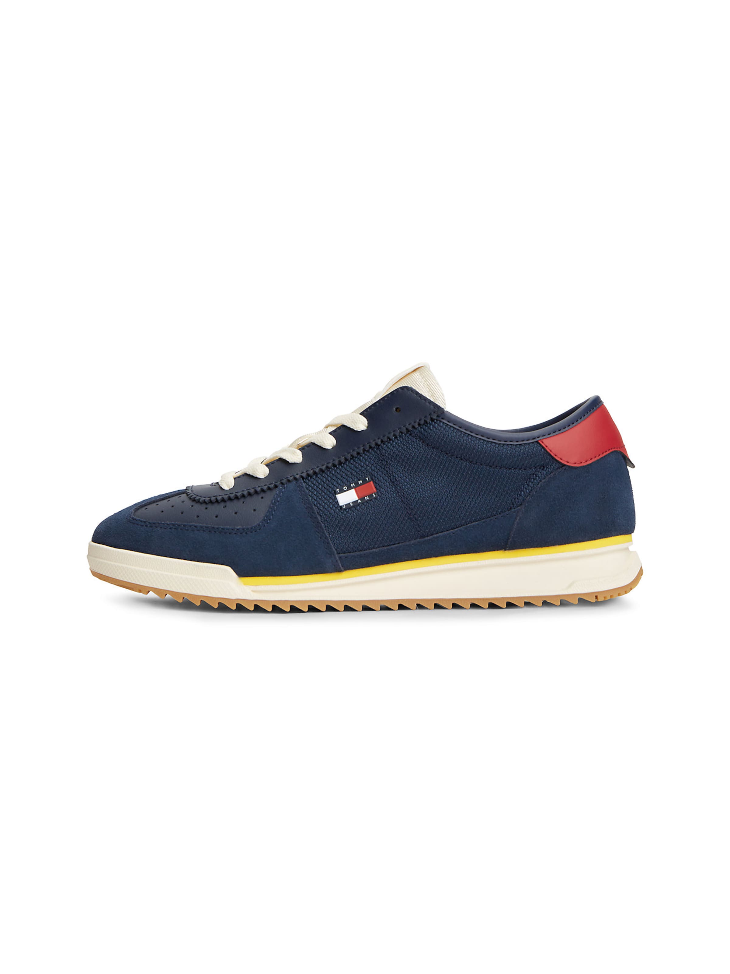 Tommy Jeans Platform trainers in Blue: front