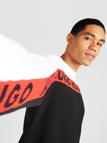 HUGO Red Sweater 'Stimoh' in Black