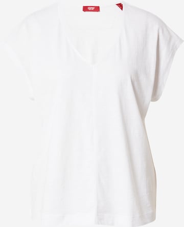 ESPRIT Shirt in Wit: voorkant