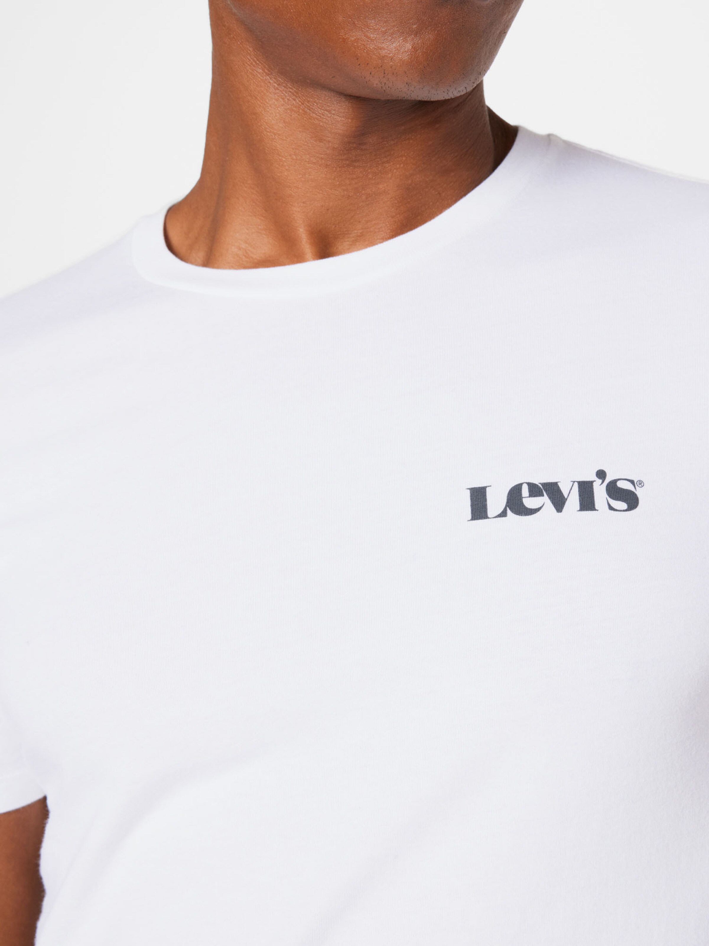 T-shirts et polos T-Shirt LEVIS en Blanc, Gris Argenté 