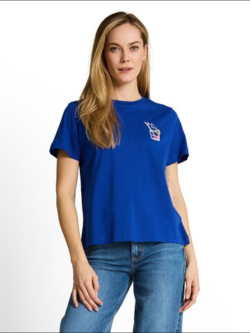 TOM TAILOR - Camiseta en azul: frente