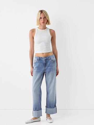 Tapered Jeans di Bershka in blu
