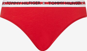 String Tommy Hilfiger Curve en rouge : devant