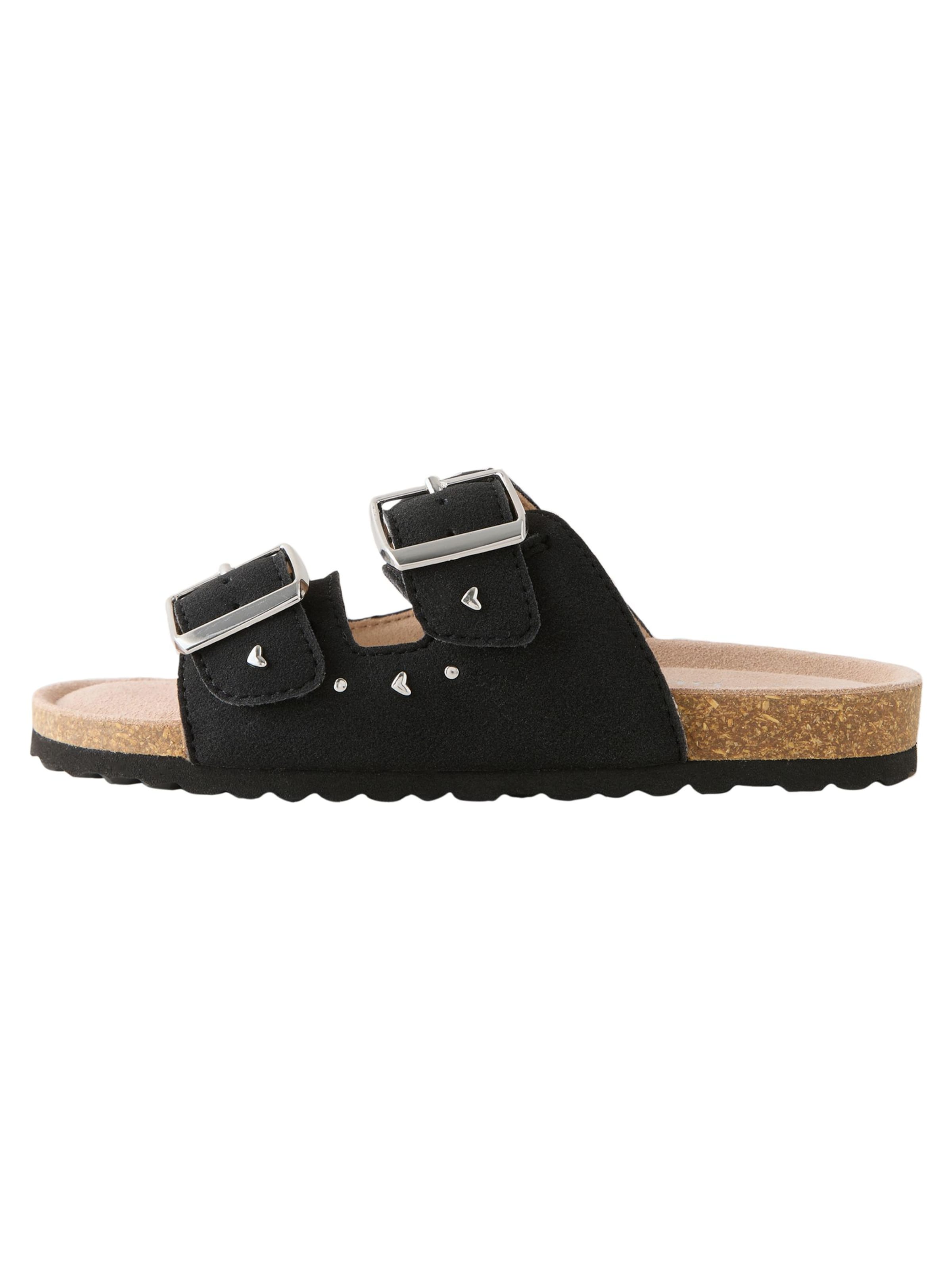 Sandalo di Next in nero: frontale