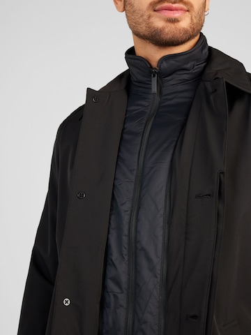 Manteau mi-saison 'Blake 8240' NN07 en noir