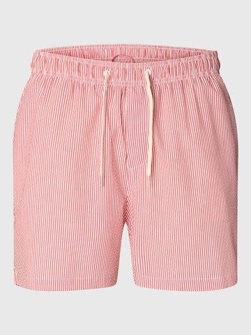 SELECTED Zwemshorts in Rood