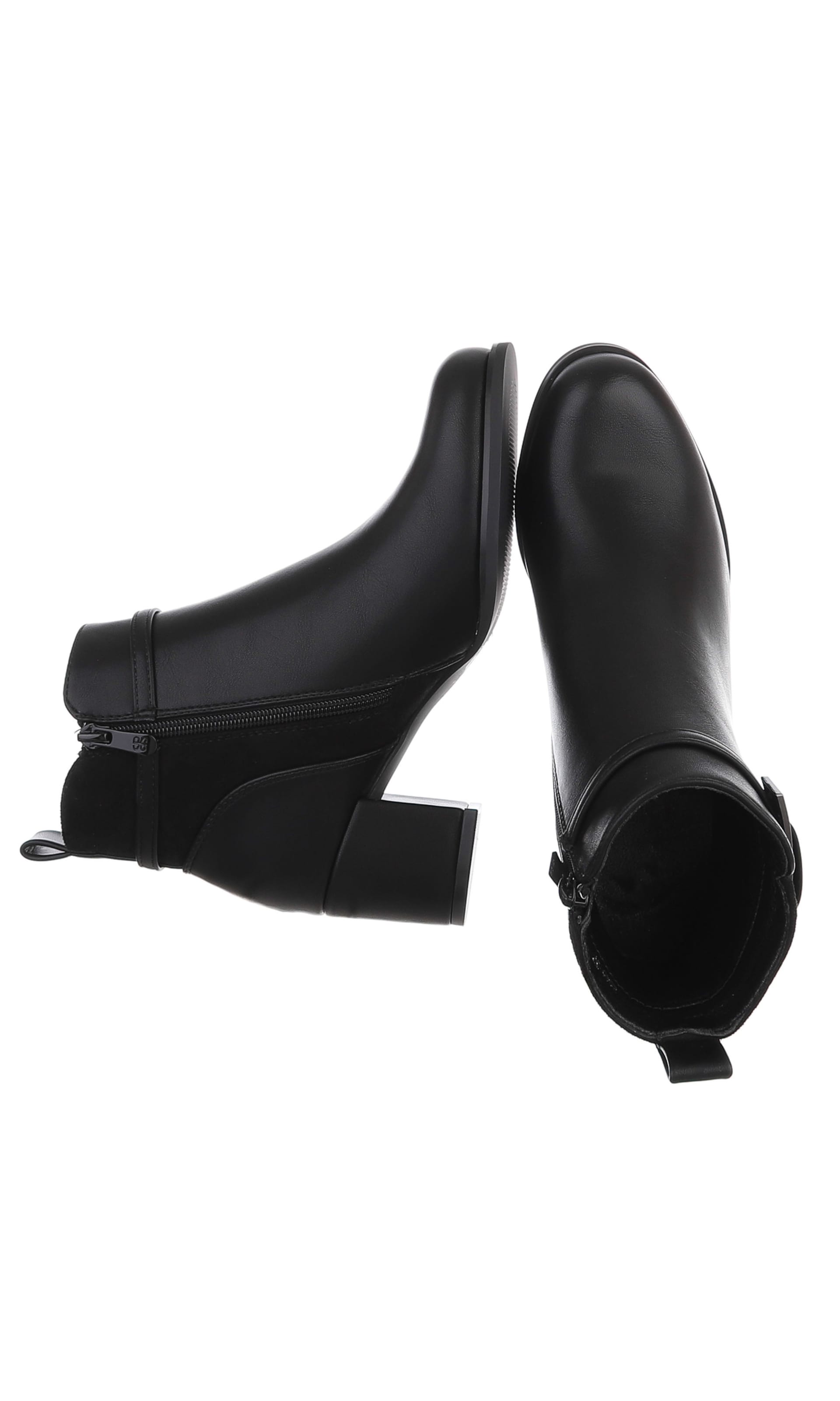 Ital-Design Stiefelette in Schwarz