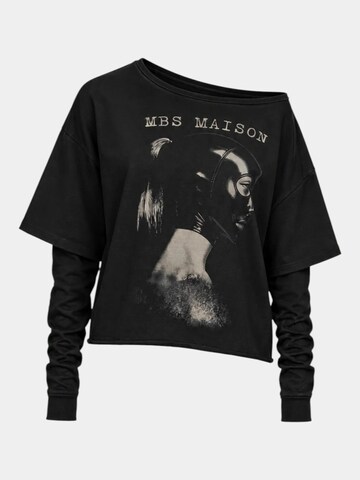 Maglietta 'Tricou LAYERED - T27894' di Made By Society in nero