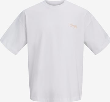 JACK & JONES Μπλουζάκι 'JORSANREMO' σε λευκό: μπροστά