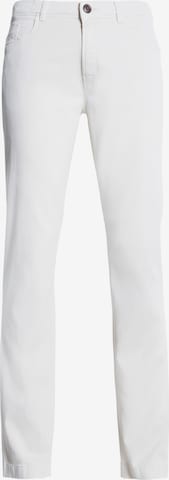 Boggi Milano Jeans in Wit: voorkant